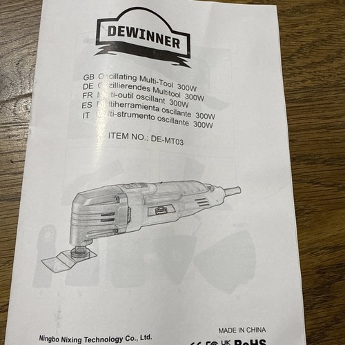 Oscillating multi tool for - oscillating,