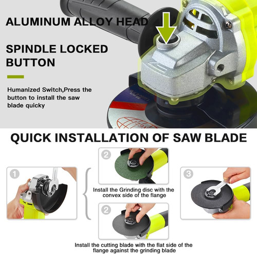 Dewinner angle grinder power - grinder,